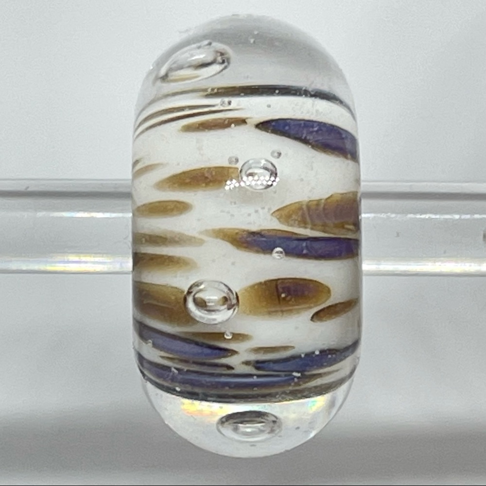 Trollbeads Purple Ripplings - Picture 2 of 4